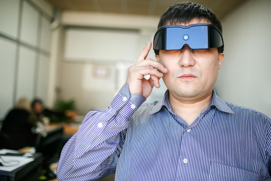 Virtual reality in tech videos?