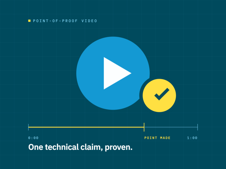 Point-of-Proof video illustration by Technology Business Video